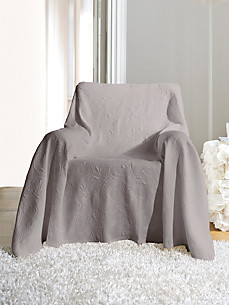 Peter Hahn - Caressingly soft armchair wrap, approx. 55x83 ins.