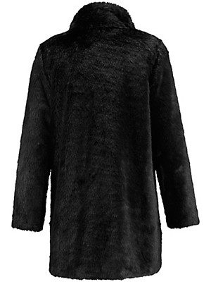 Basler - Short faux fur coat - black